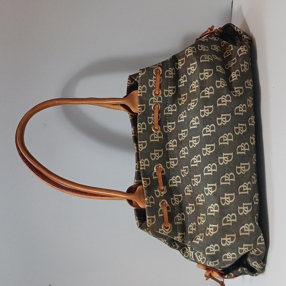 Dooney & Bourke Vintage Y2K Denim Canvas Bag Rehab Project - Picture 3 of 16